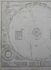Solar System Planetary Orbits Zodiac Chart Lunar Orbit 1867 Stieler map