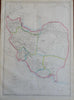 Persia Iran Tehran Persepolis Khorasan Fars c. 1856-72 Weller folio map