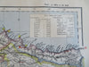 Ottoman Empire Anatolia Asia Minor Turkey Cappadocia 1883 Letts scarce map