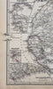 West Africa Guinea Morocco Sahara Desert Benin 1879 Petermann detailed map