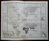 Rodents and Ruminating Mammals of the World Cattle Sheep Goats 1851 Berghaus map