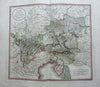 Holy Roman Empire Hapsburg Austria Carinthia Tyrol Istria 1801 Cary folio map