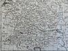 Holy Roman Empire Germany Austria Low Countries Bohemia 1768 engraved map