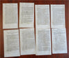 17th Century Military Encampments & Battles Pike Squares 1683 Mallet lot x 8
