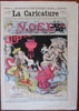 China Chinese Jewish Caricature Ethnic Stereotypes 1884 Robida art theme print