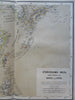 Qing China Korea Japan Taiwan Beijing Hong Kong 1885 Flemming detailed map