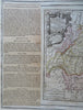Switzerland Bern Vaud Zurich Geneva Swiss Alps 1766 Brion decorative old map