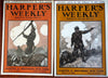 Russo-Japanese War 1904 Harper's Weekly Covers Lot x 8 Japanese Army Mutsuhito