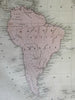 Atlantic Ocean North & South America Europe Africa 1841 Boynton Goodrich map