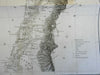 Republic of Chile Conception Santiago 1855 U.S. Astronomical Expedition map