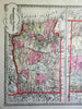 Washington & Utah U.S. Territories Seattle Salt Lake City 1885 Tunison map