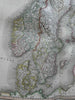 Scandinavia Denmark Sweden Norway Finland 1801 Cary folio map
