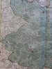 Germany Luneberg Hamburg Holy Roman Empire c. 1735 Homann decorative folio map