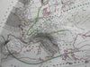 Europe Hydrology Rainfall Patterns Weather 1852 Berghaus meteorological map