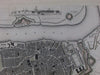 Antwerp Belgium Anvers citadel House of Reubens Exchange 1832 city plan SDUK map