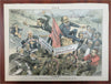 Zimmerman American Politics 1880's Puck Judge Political Cartoons Lot x 9 prints