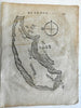 Island of Madeira Portugal Atlantic Islands 1785 Miniature Coastal Harbor Map