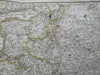 Eastern Europe Russian Empire Poland Prussia Livonia Estonia 1848 Stulpnagel map