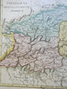 Vindelicia Rhaetia Noricum Ancient World Alps 1815 Wilkinson historical map
