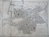 South of France Mediterranean Coast Lyon Marseilles Nice 1860's huge scarce map
