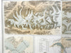 Glacial Systems of the Alps Glacier Phenomena 1856 Johnston scientific folio map
