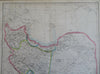 Persia Iran Tehran Persepolis Khorasan Fars c. 1856-72 Weller folio map