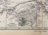 Australia Queensland New South Wales Port Jackson Sydney 1880 Petermann map