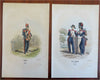 French Military Uniforms Zouaves Imperial Guard Foreign Legion 1855 Lot x 15