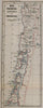 New Zealand by itself w/ insets 1878 Petermann's large scarce map hand color