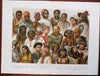 Peoples of the World Ethnic Views National Costumes 1893 chromolithograph print