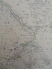 Abyssinia Ethiopia Nubia Addis Ababa Mekelle 1865 Johnston large folio map