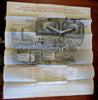 Carburetion System Automotive Repair Poster c.1930 Henley Mechanical Diagram