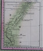 ancient Egypt Sudan Nubia Red Sea Nile River 1850 Cowperthwait Mitchell map