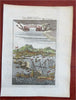 Heraklion Crete Candia City View Harbor Scene Naval Combat 1686 Mallet print