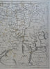 Russian Empire Crimea Ukraine Moldavia Kyiv Astrakhan c. 1815 engraved map