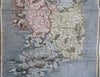 Ireland 1806 H. Tanner American engraved hand colored lovely map