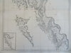 Queen Charlotte's Island New Hanover 1903 Hoen Edwards Historical Map