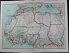 North Africa Sahara Ghana Senegal Sierra Leona Christian missionaries 1950s map
