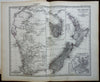 Australia New Zealand Tasmania Auckland Perth 1878 Stieler detailed map