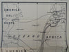 International Railway Exhibition Buenos Aires Transport Map 1910 vintage promo