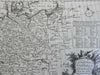 Holy Roman Empire Germany Austria Low Countries Bohemia 1768 engraved map