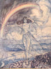 Arthur Rackham c. 1920's Fantasy Art Prints Gnomes Women Lot x 12