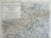 Hessen-Nassau Kingdom of Prussia Kassel Darmstadt 1873 Ravenstein map