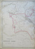 Independent Tartary Turkestan Bukhara Khiva Kokan 1860 Weller large color map