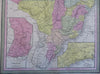 South America Lot x 5 large nice Maps 1850 Cowperthwait Brazil Venezuela Peru