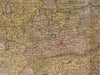 Moscow Russia Lithuania Poland Moscovie c.1790 Elwe folio antique hand color map