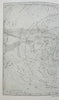 Northern Night Sky Constellations Milky Way 1875 Stieler & Bruhns detailed map
