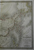 Russia in Asia Siberia Kamchatka Lake Baikal 1829 Lapie large folio map