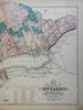 Province of Ontario Canada Toronto St. Lawrence 1875 Walling & Tackabury map