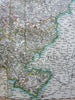 Holy Roman Empire Franconia Nurmemberg Coburg Ansbach 1799 Cary folio map